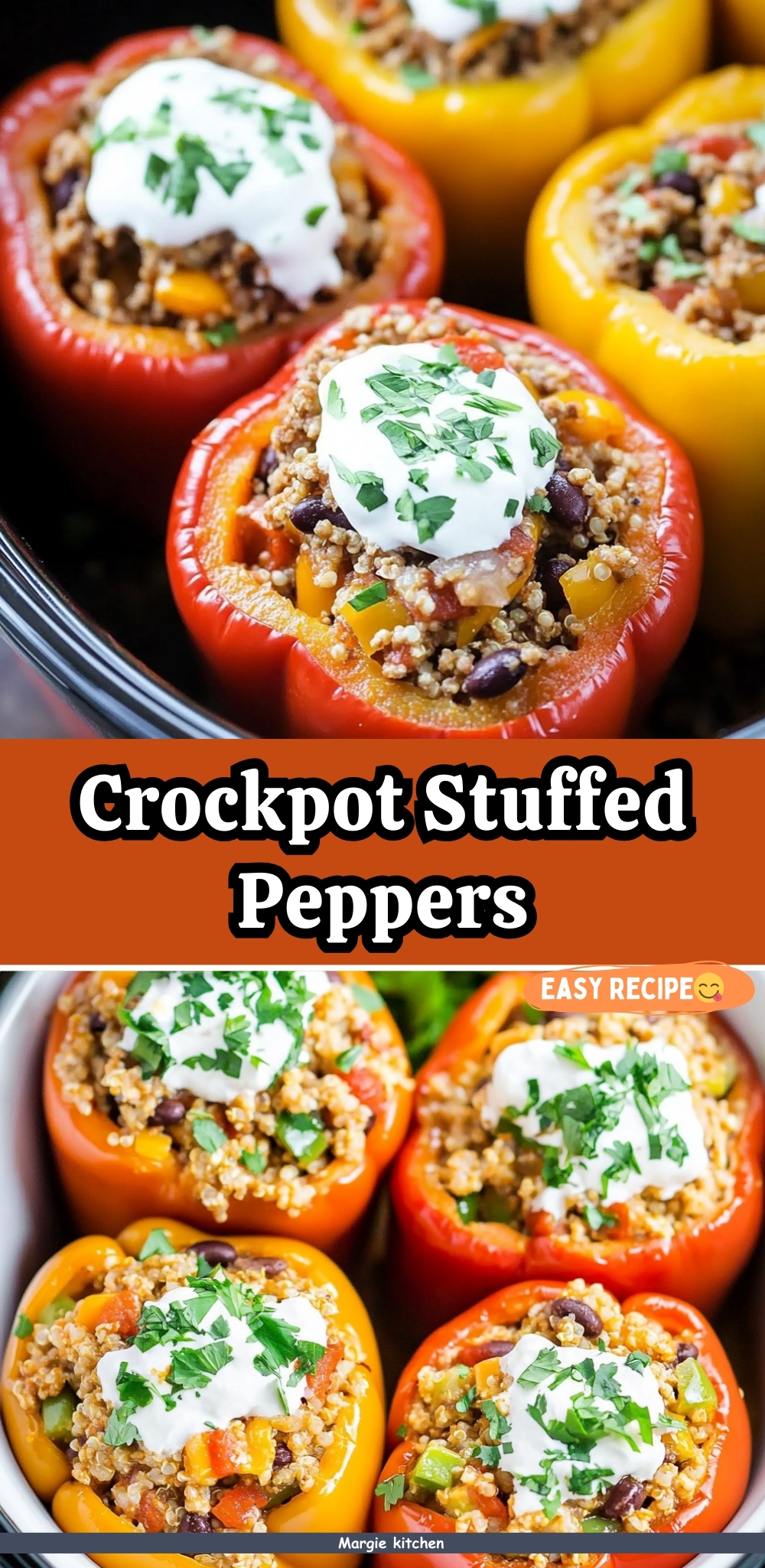 Crockpot Stuffed Peppers 53 Crockpot Stuffed Peppers