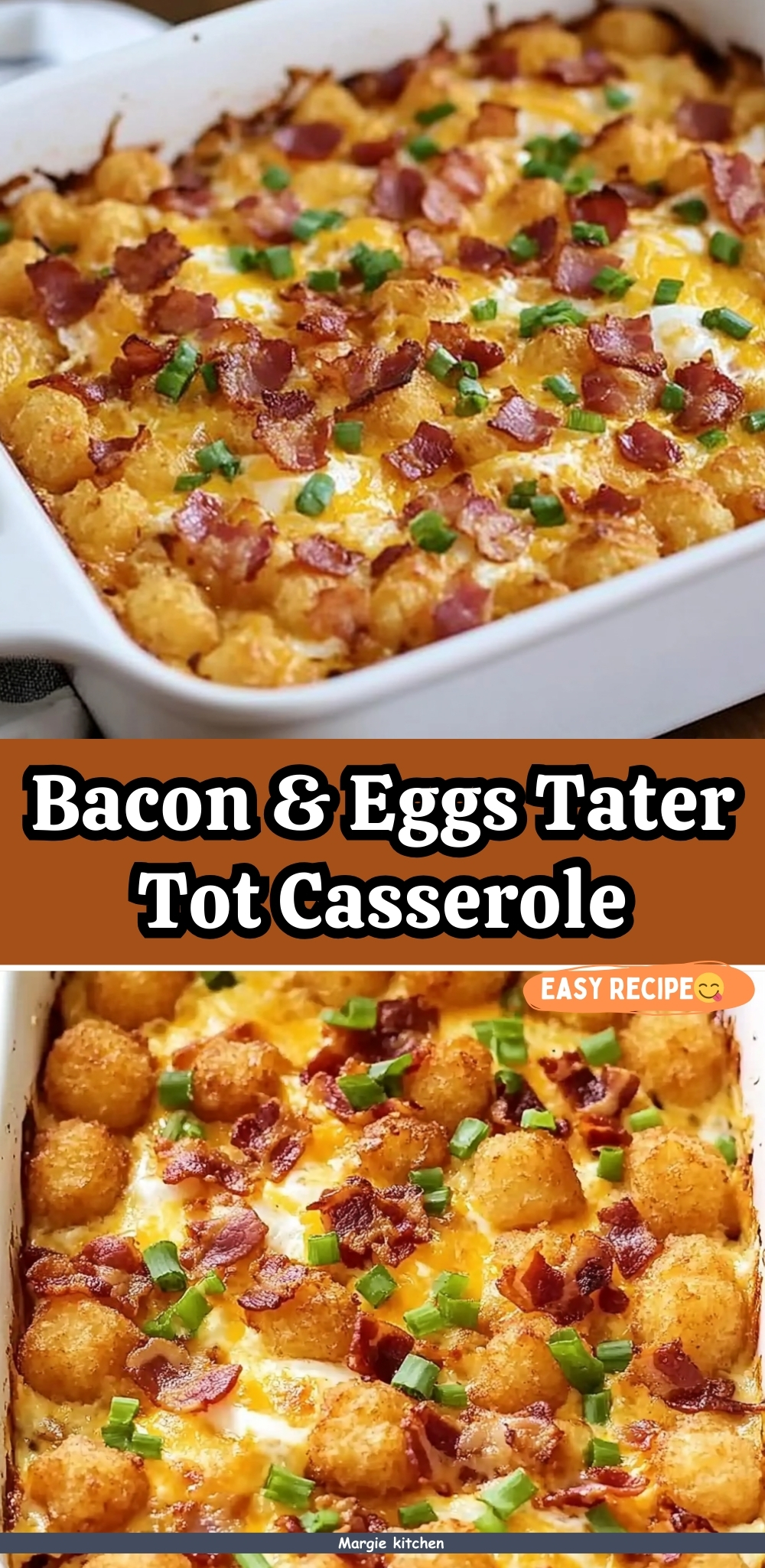 Bacon & Eggs Tater Tot Casserole 59 Bacon & Eggs Tater Tot Casserole