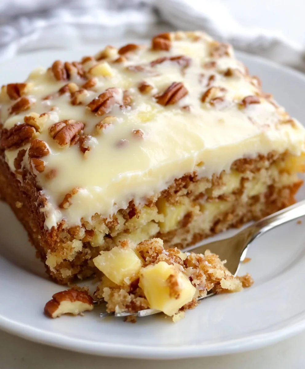 Pineapple-Pecan Cake with Cream Cheese Frosting 40 Pineapple-Pecan Cake with Cream Cheese Frosting