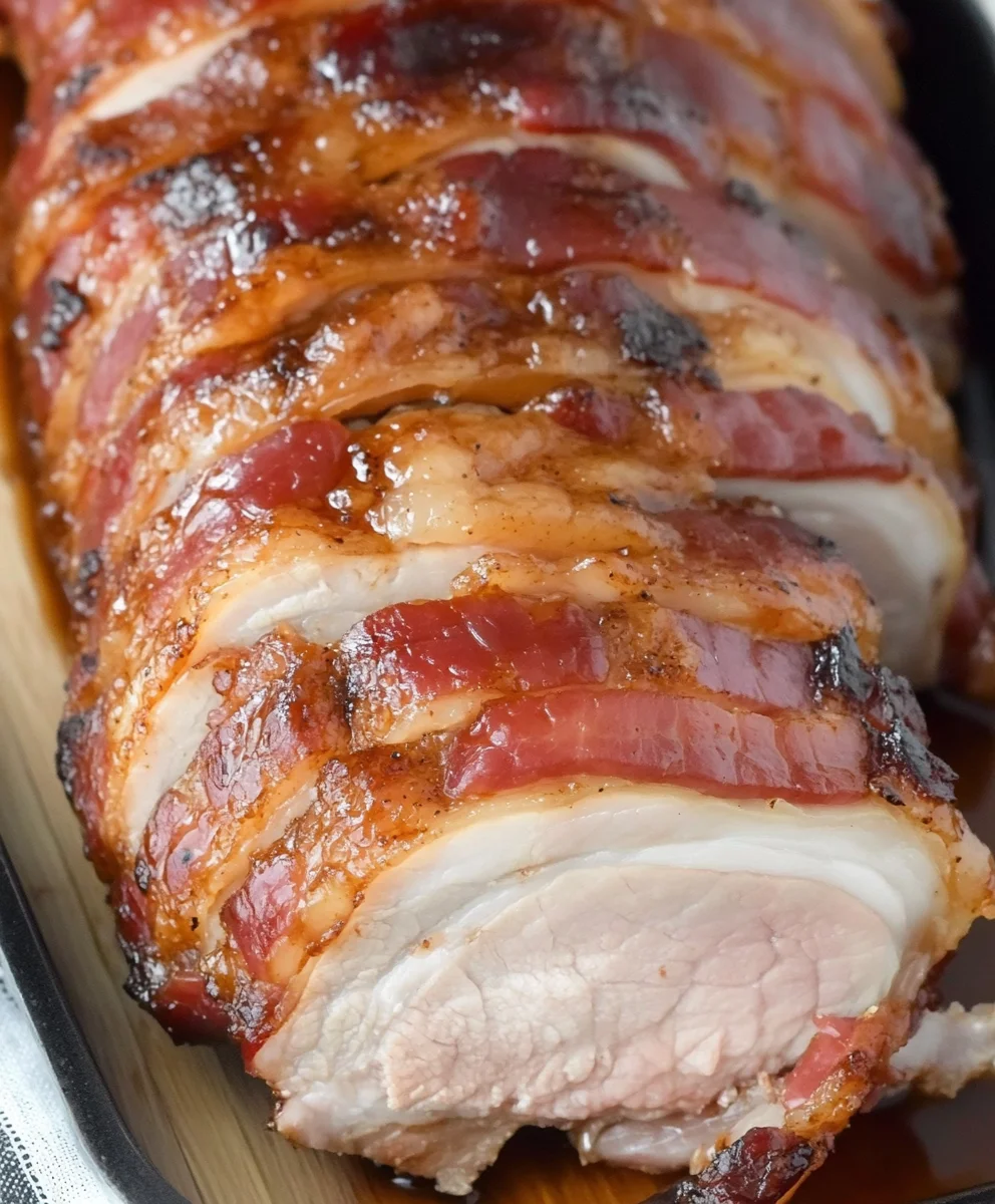 Bacon-Brown Sugar Pork Tenderloin 37 Bacon-Brown Sugar Pork Tenderloin