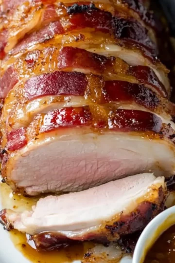 Bacon-Brown Sugar Pork Tenderloin 65 Bacon-Brown Sugar Pork Tenderloin