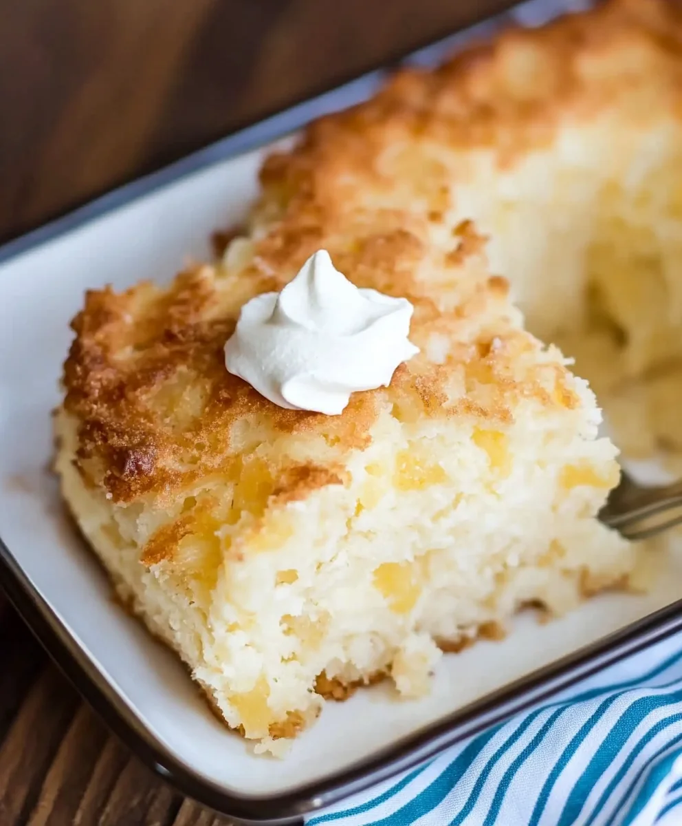 Pineapple Angel Food Cake