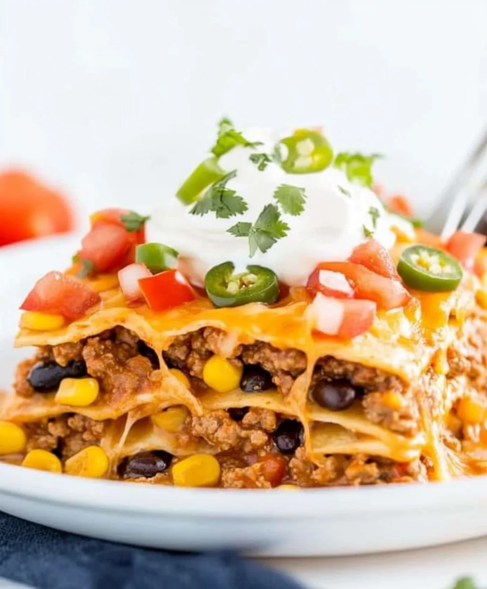 Easy Mexican Lasagna