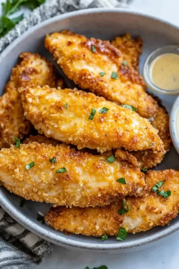 Crispy Parmesan Air Fryer Chicken Tenders 82 Crispy Parmesan Air Fryer Chicken Tenders