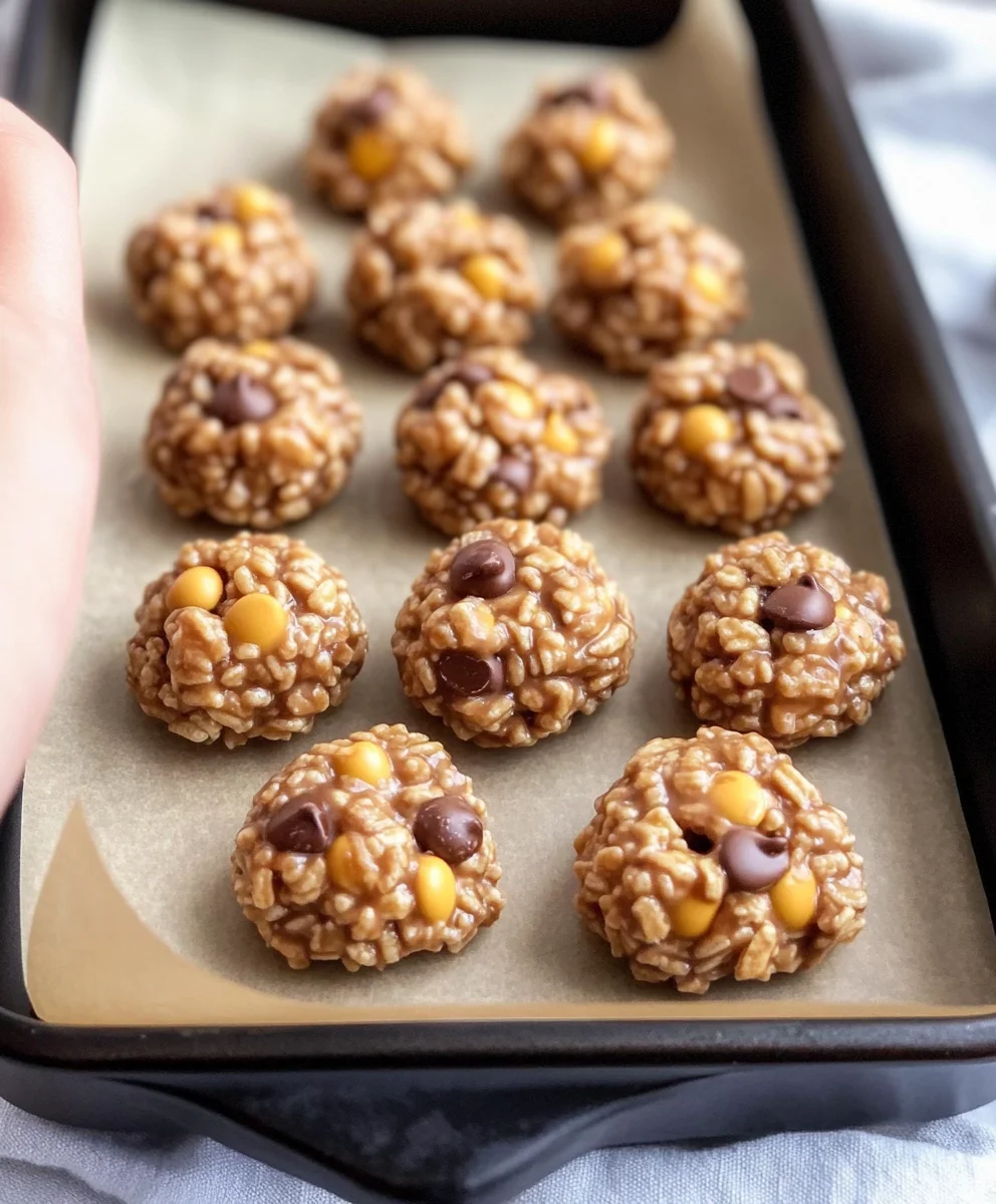 No Bake Reese’s Cookies
