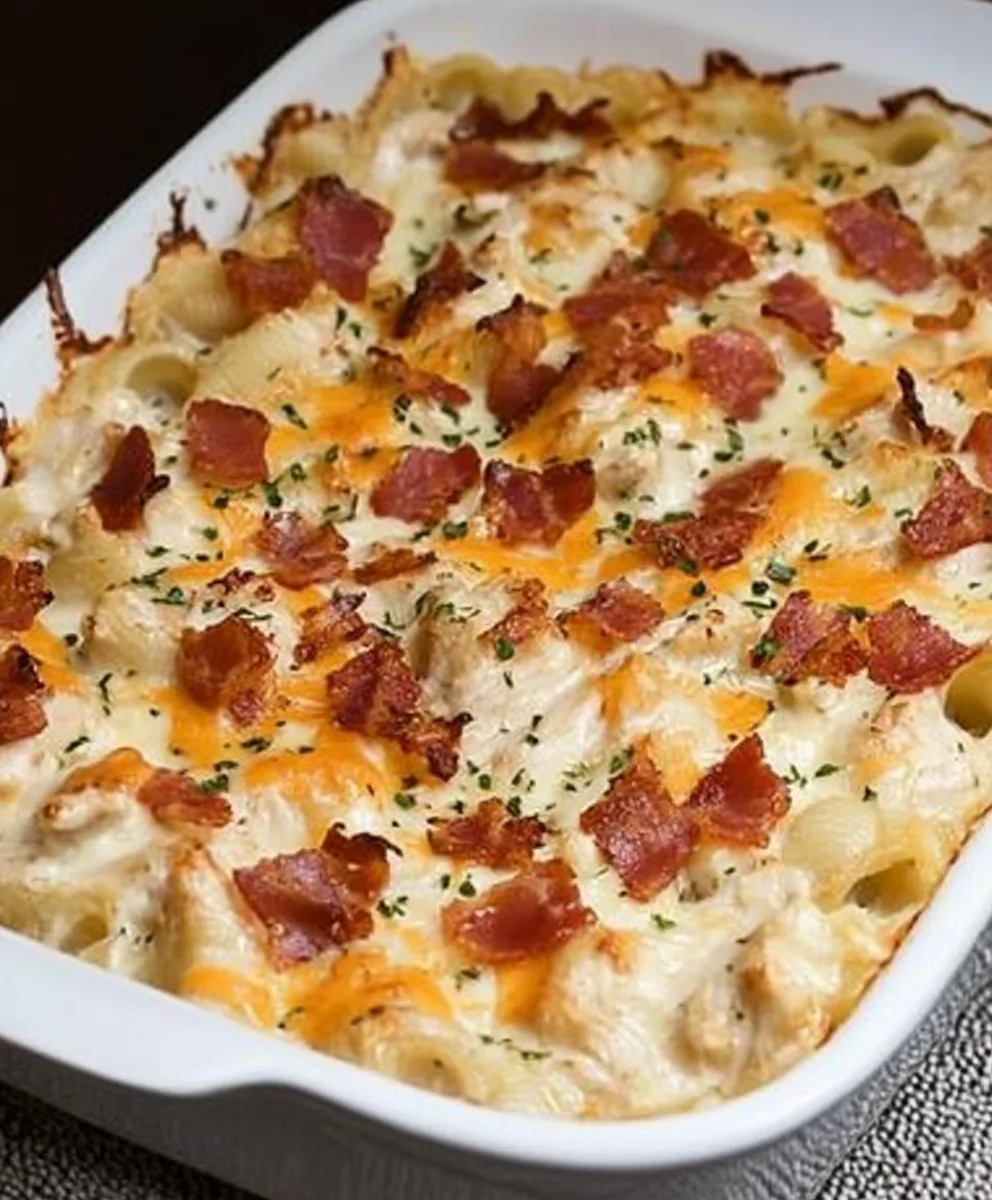 Chicken Bacon Ranch Casserole 42 Chicken Bacon Ranch Casserole