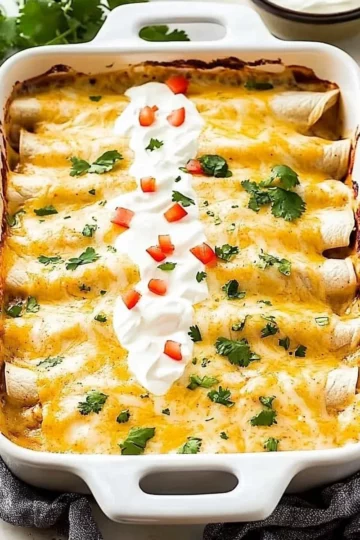 Cream Cheese Chicken Enchiladas 43 Cream Cheese Chicken Enchiladas