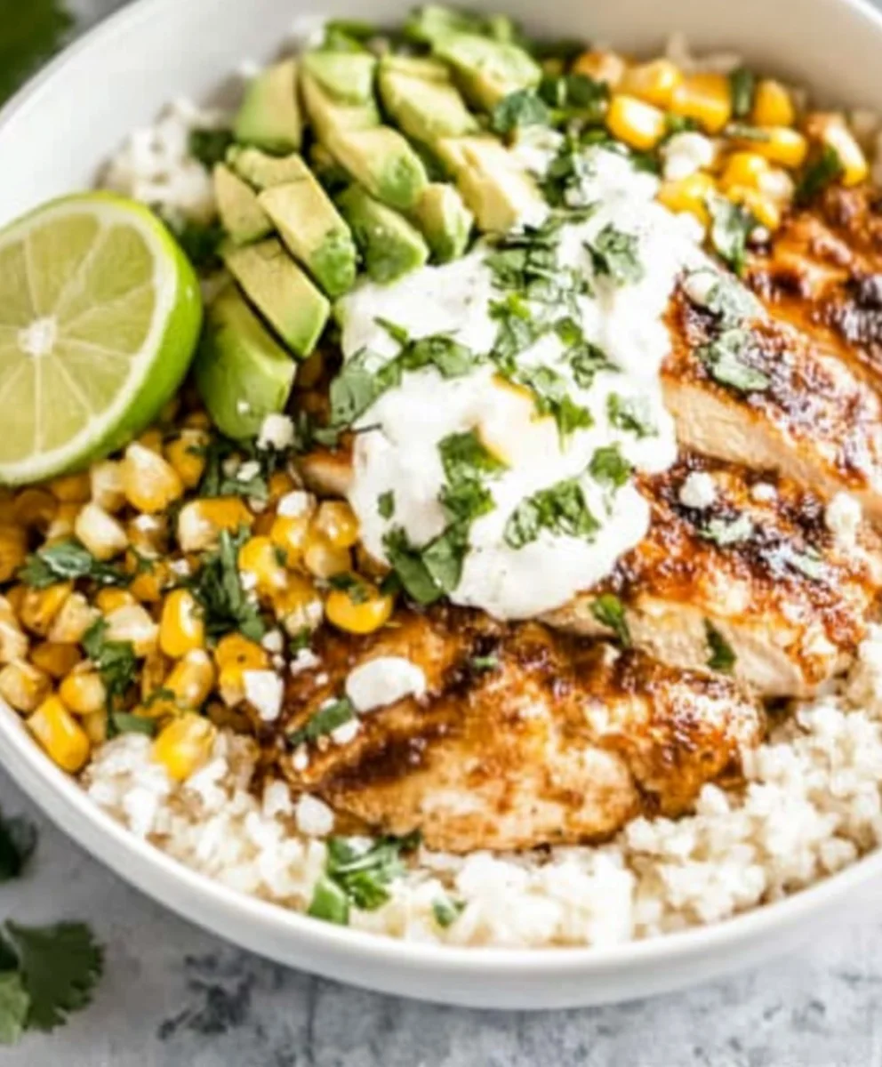 Street Corn Chicken Rice Bowls 51 Street Corn Chicken Rice Bowls