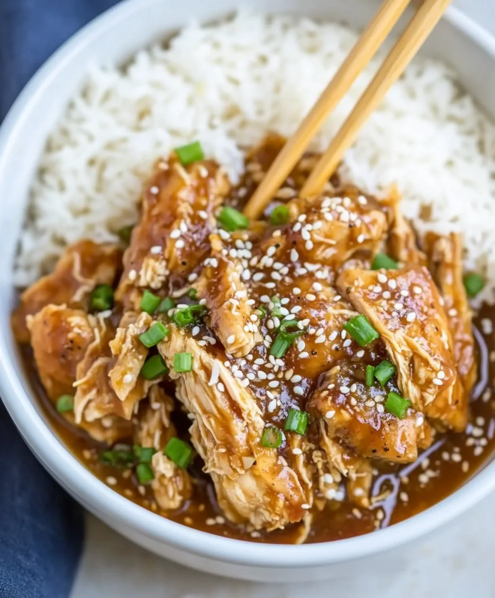 Crockpot Sesame Chicken