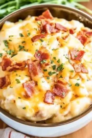 Slow Cooker Cheesy Bacon Potatoes 5 Slow Cooker Cheesy Bacon Potatoes