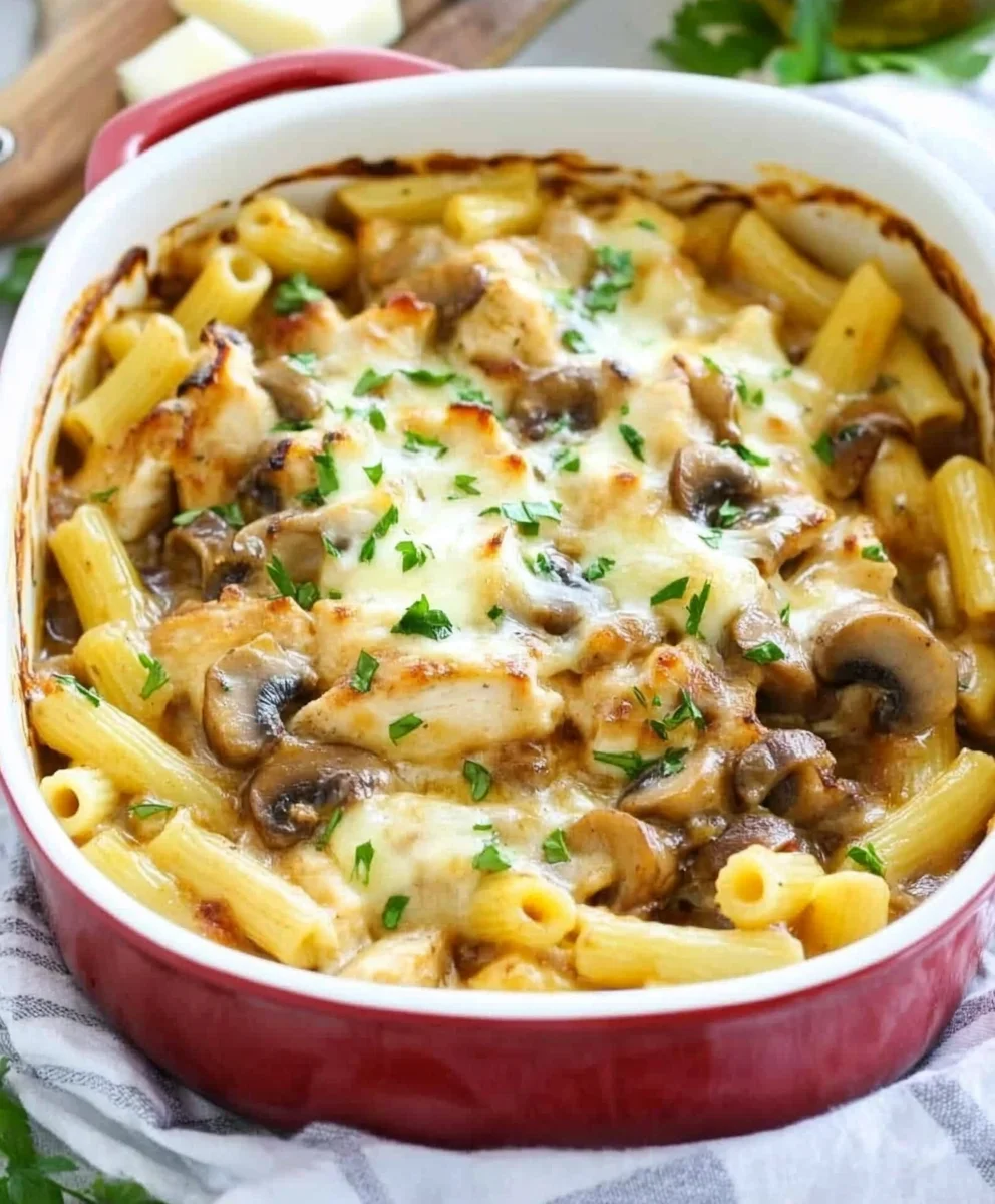 Chicken Marsala Casserole