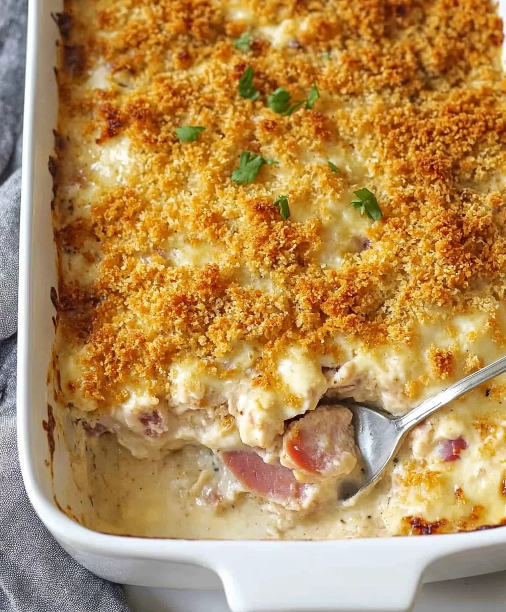 Chicken Cordon Bleu Casserole 47 Chicken Cordon Bleu Casserole