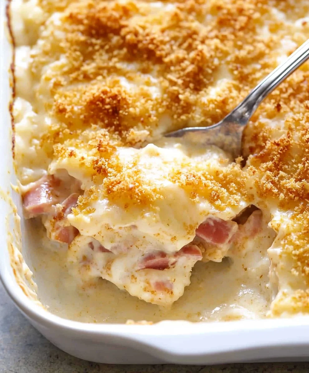 Chicken Cordon Bleu Casserole