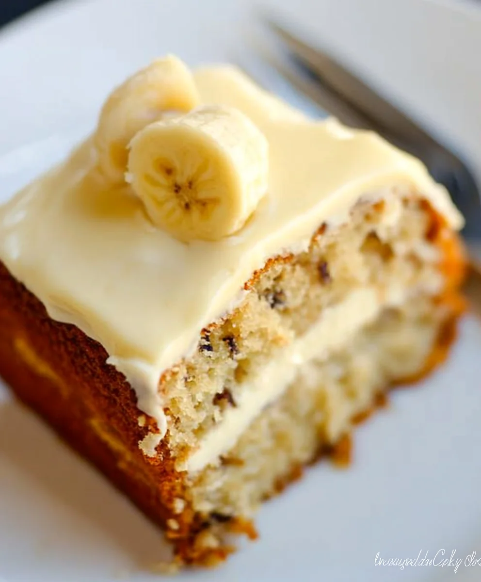 Crazy Banana Cake with Cream Cheese Icing 57 Crazy Banana Cake with Cream Cheese Icing